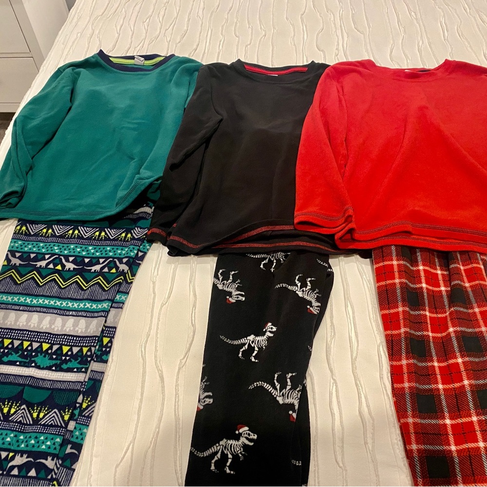Boys Old Navy Flannel Pajamas